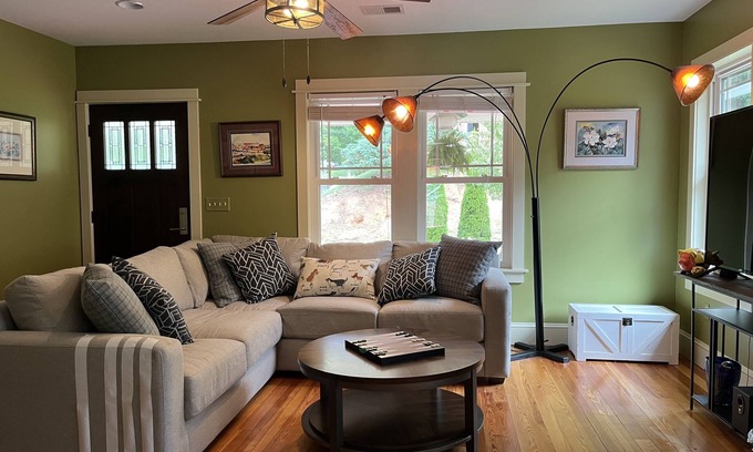 Waynesville House | Charming and cozy 1920's bungalow with mountain views. Pet-friendly