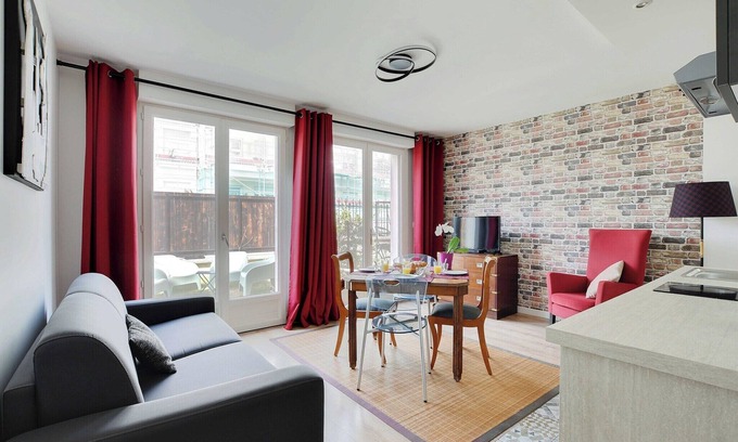 Orly Apartment | Charming apartment - 1BR/4P - Orly