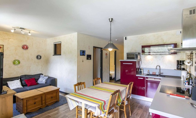 Bareges Apartment | Charming apt 4 pers, terrace, private parking, near ski and thermal baths