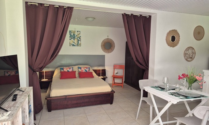 Le Vauclin House | Charming Bungalow for 2 in peace with swimming pool