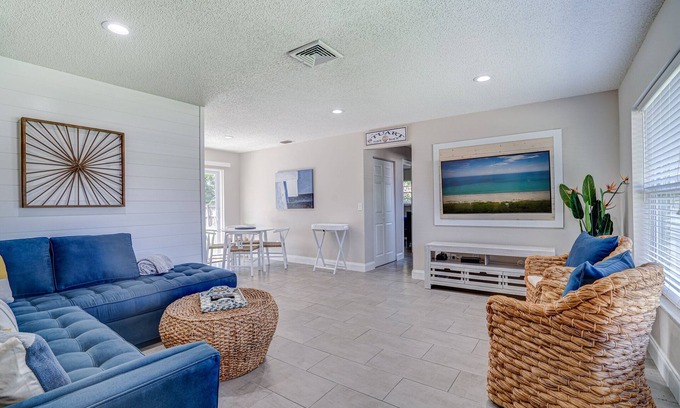 Stuart House | Charming Cottage w/Gazebo & Heated Pool - Close to Beaches