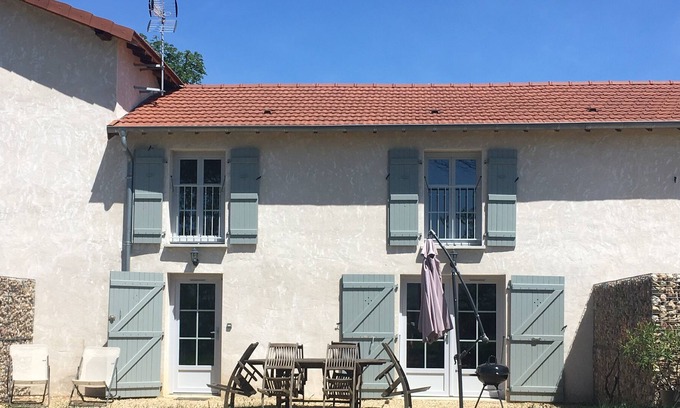 Charnay-les-Macon House | Charming duplex with terrace and view of Solutré