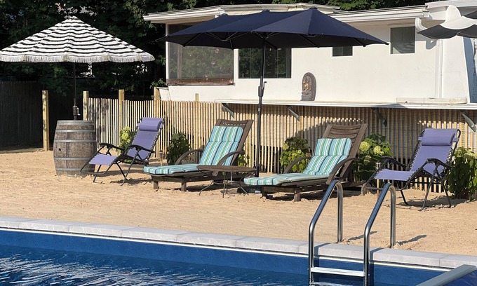 Southold Other | Charming Farmhouse with Pool and Large Yard nCentrally Located and Walkable