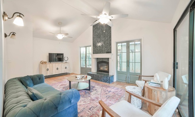 Raisin House | Charming Fig Garden Village Spanish style home!