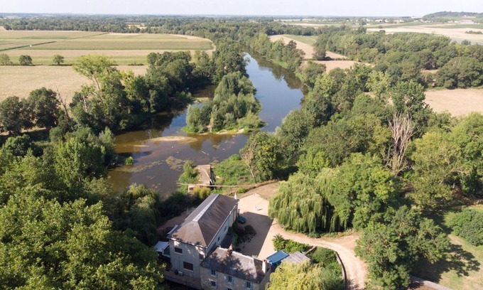 Vaudelnay House | Charming gite in an old mill overlooking the river in the Loire Valley