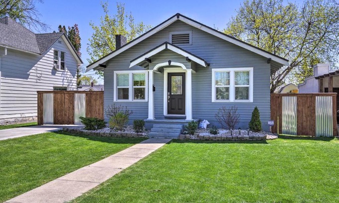 Nampa House | Charming Home in Downtown Nampa with Patio and Yard!