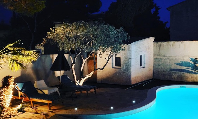 Sausset-les-Pins Villa | Charming house with private pool, 100 m from the sea