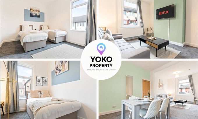 Redcar House | Charming House Town Centre Free Parking Fast WiFI