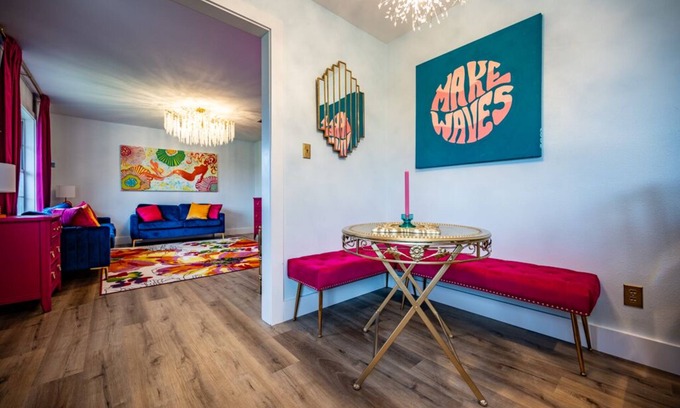Bay St Louis House | Charming Mermaid themed retreat located in Old town Bay St. Louis