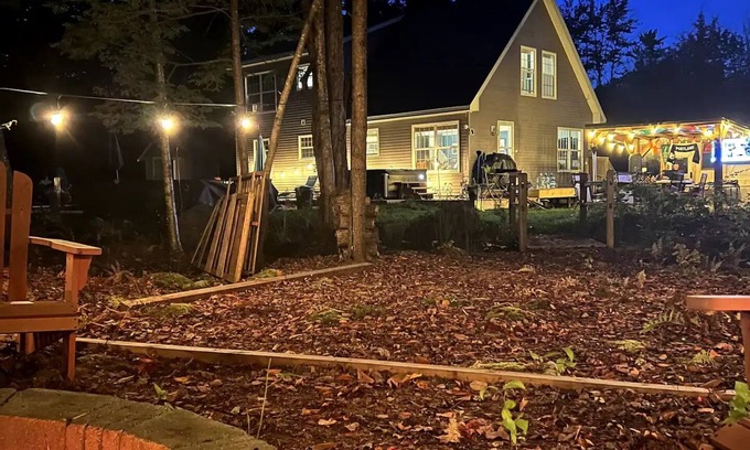 Sebago House | Charming private 3-bedroom on 3 acres in Sebago, Pool, Hot Tub, Large Firepit