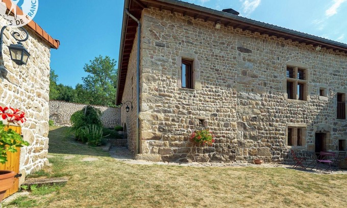 Montarcher Cottage | Charming stone cottage, 3 bedrooms, 6 guests, enclosed garden