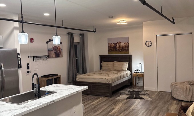 Tremont Apartment | Charming studio apartment in fantastic Cleveland Tremont area