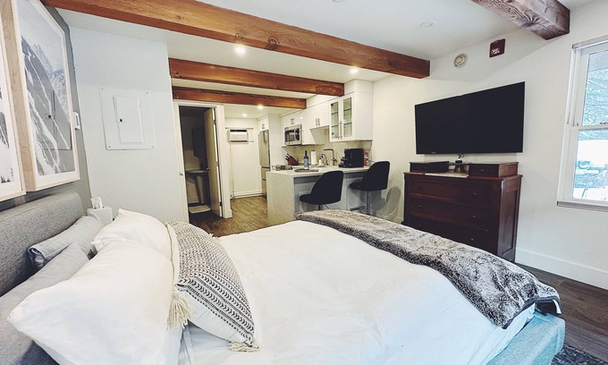 Aspen Condo | Charming studio condo in Aspen walkable to everything