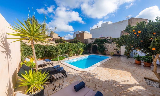 Santanyi Villa | Charming town house with pool - Casa Can Tatau