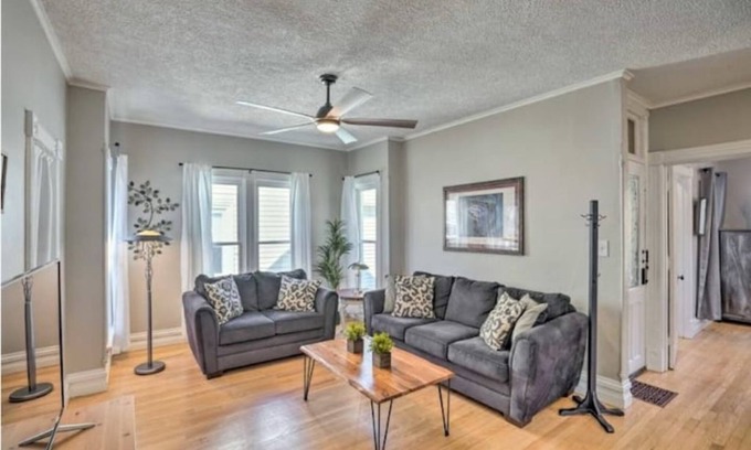 Glens Falls House | Charming Victorian apt ~ 1 mi to dtwn Glens Falls