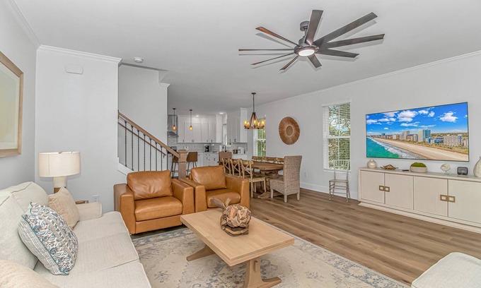 Murrells Inlet House | Chateau Papillon-Elegant 5BR Beach House-Steps from the Beach