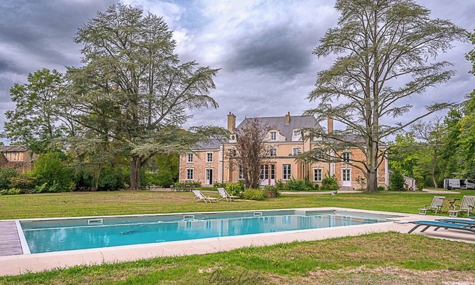 Ligny-le-Ribault House | Chateau XVIII Pool Tennis Billiards. 90' from Paris