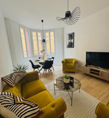 Cœur de Ville Apartment | Chez Rose Appartement cosy centre ville