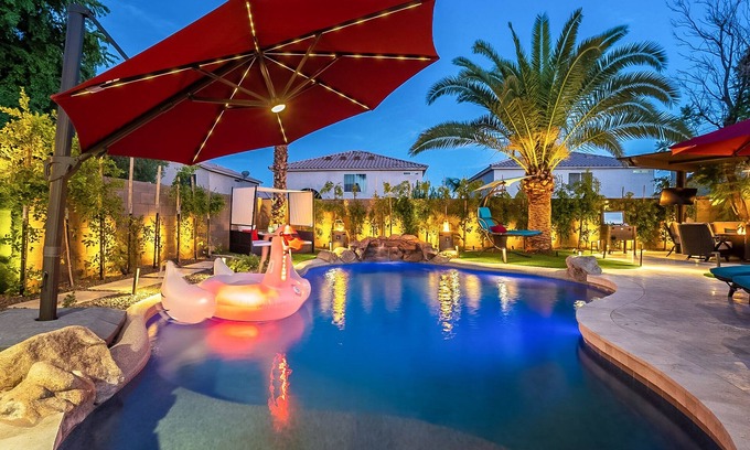 Westgreen Estates House | Chic 7BR/4Bath w/200k backyard, Heated Pool/Game room minutes to StateFarm Arena
