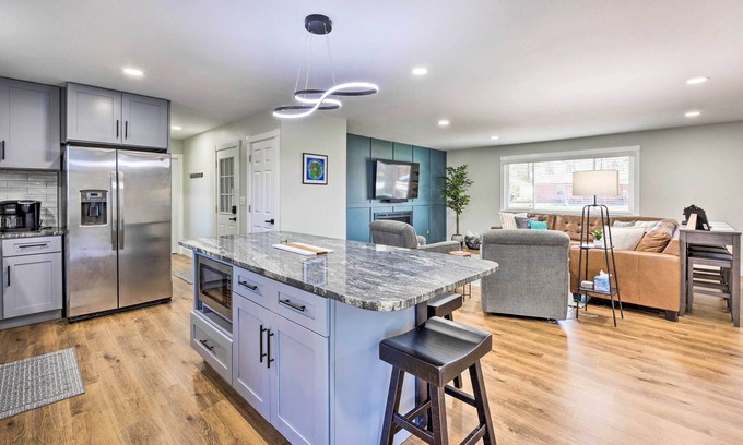 Downtown Cottage | Chic Bentonville Home ~ 1 Mi From Downtown!