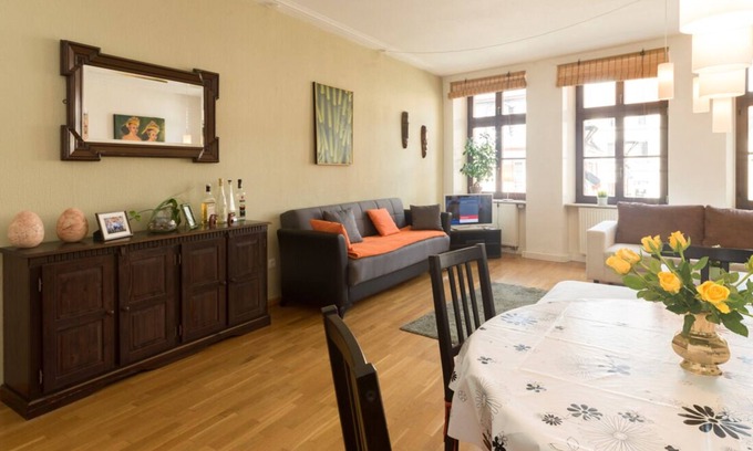 Sankt Wendel Apartment | Chic city apartment in the center of St. spiral