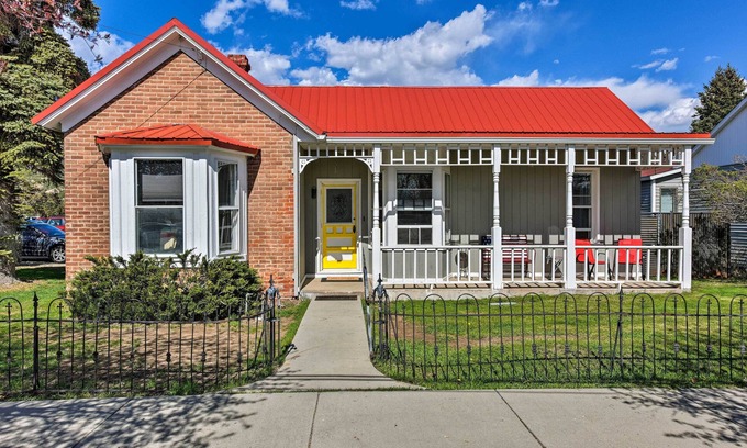 Buena Vista House | Chic Downtown Home w/Grill, Steps to Main Street!