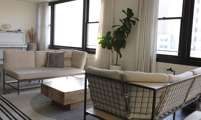 Historic Core Apartment | Chic Sanctuary in the Heart of Downtown