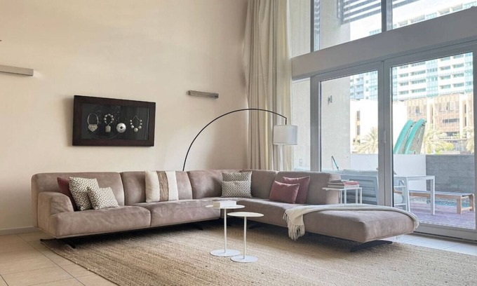 Al Raha Beach House | Chic Townhouse | Beach, Pool & Kayak Access