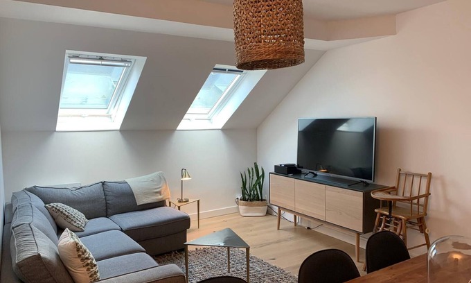 Downtown Angers Apartment | City center/quiet/bike room