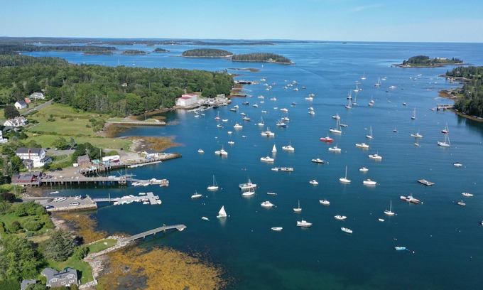 Tenants Harbor House | Clark's On the Water in Tenants Harbor/Waterfront Amazing View/Modern Style