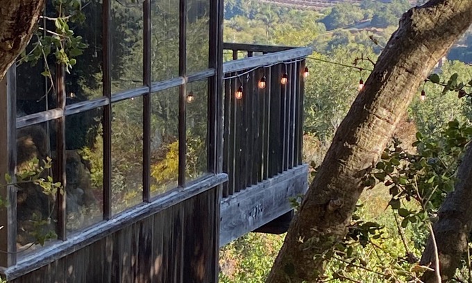 Santa Barbara Cabin | Classic California Central Coast Cabin overlooking the ocean on 20 wooded acres