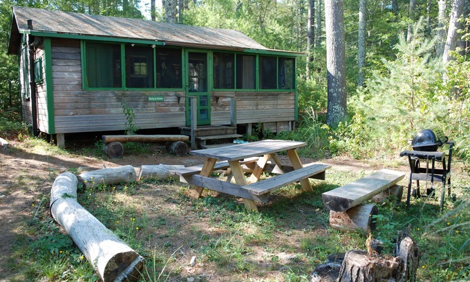 Plymouth Cabin | Classic Fish Camp Cabin on Long Pond