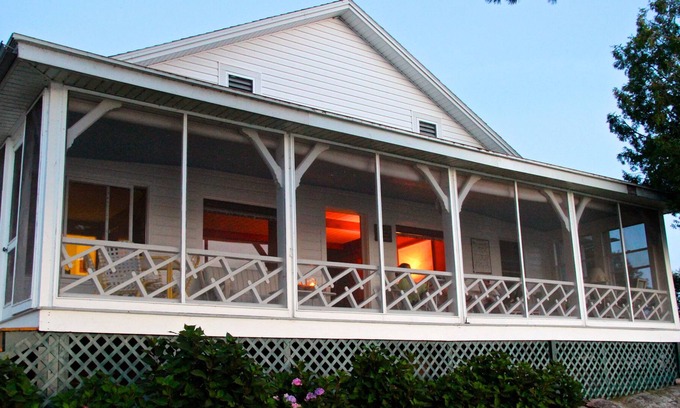 Alexandria Bay Cottage | Classic Summer Cottage with Spectacular Wrap-Around River View