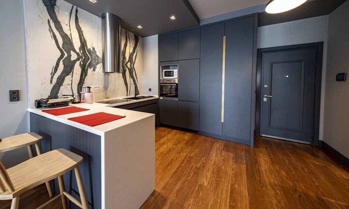 Beyoglu Apartment | Classy, modern furnished residence-7/24 security