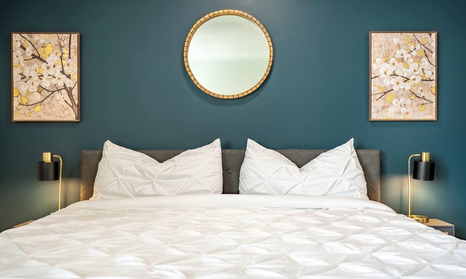 Aurora Highlands Apartment | Classy Studio Home l King bed l Garage IPool l near DC/Metro/Mall