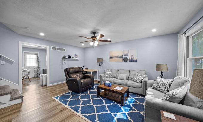 Spring Hill House | Clean, spacious, and fully renovated townhouse with modern charm and comfort.