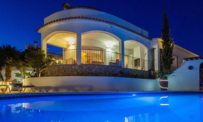 Calonge Villa | Club Villamar - Beautiful villa with a big swimming pool. Nice sea view from the villa and the ga.