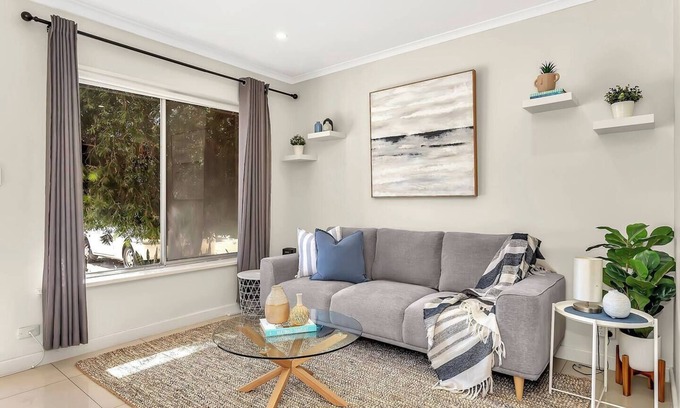Henley Beach South Apartment | Coastal Comfort with a Pool opposite Henley Beach