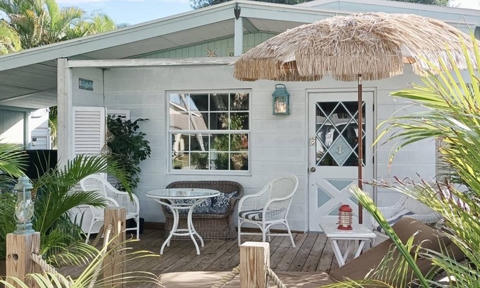 Naples Park Cottage | Coastal Cottage, 3/4 mi to Vanderbilt Beach & Delnore Wiggins, Two Private Decks