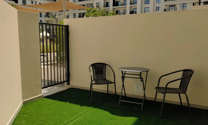 Al Khan Apartment | Coastal Elegance: Studio, Pool & Beach Proximity