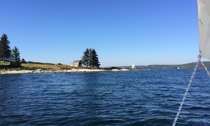 Brooksville House | Coastal Farmhouse - Walk to Harbor & Village. Boat Mooring Included.