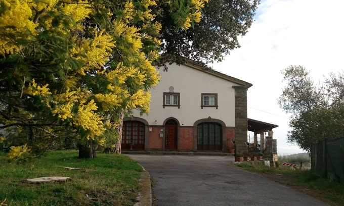Massarosa House | Colle La Fosca - Panoramic house from the lake to the sea