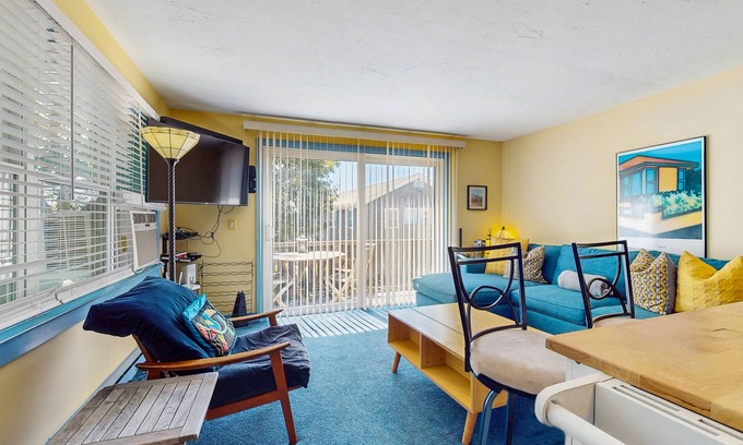 Provincetown Condo | Colorful, family-friendly condo close to the ocean & renovated interior