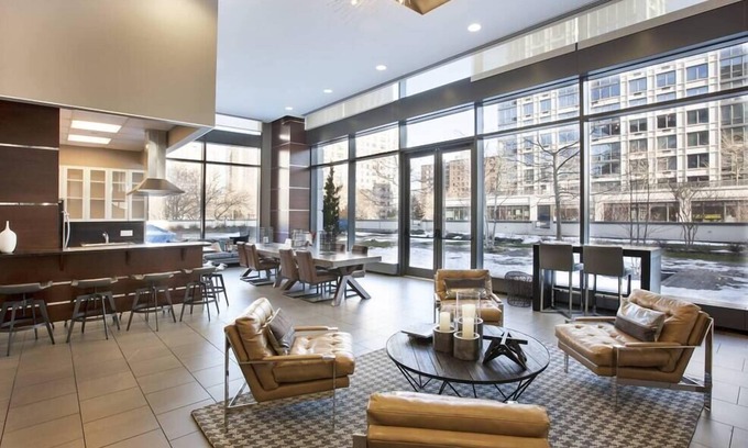 Manhattan Valley Apartment | Columbus Square 1 BR w/Office by Anyplace - 11623
