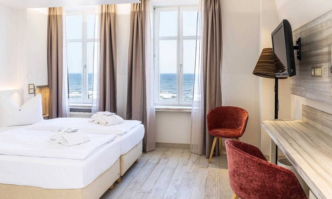 Seebad Bansin Hotel | Comfort Room Sea Side - SEETELHOTEL Strandhotel Atlantic & Villa Meeresstrand