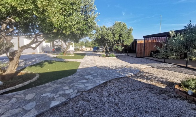 Pirovac House | Comfort Two Bedroom Mobile Homes Pirovac - Classic Two Bedroom Mobile Home with Sea View and Terrace