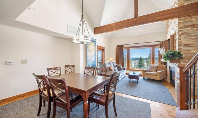 Tamarack Condo | Comfortable 2 BR Condo with Fireplace and Patio