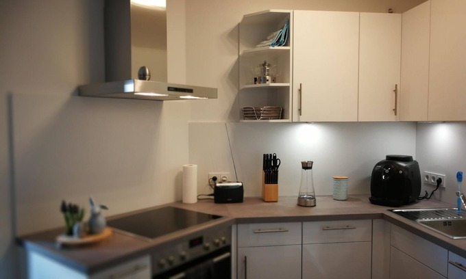 Burg auf Fehmarn Apartment | Comfortable apartment on Fehmarn with terrace, fitness room and central location in Burg