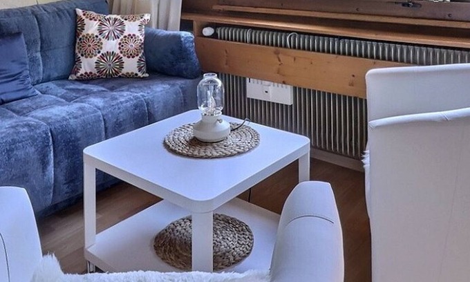 Grimentz Apartment | Comfortable flat on 2 levels for 4 people, living room, kitchen area with dishwasher, 1 2-bedroom, m