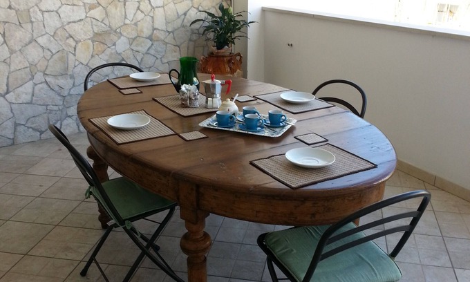 Santa Cesarea Terme Apartment | Comfortable apartment in Santa Cesarea Terme 100 m from the sea